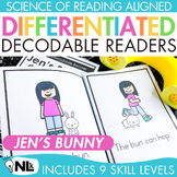 FLASH FREEBIE! Jen’s Bunny Differentiated Decodable Reader