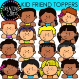 FLASH FREEBIE: Kid Friend Toppers (Kid Clipart)