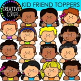 FREE Kid Friend Toppers (Kid Clipart)