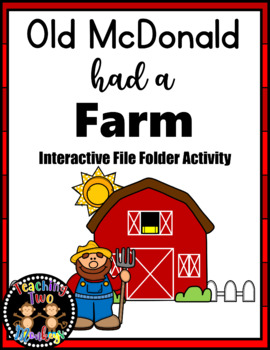 Preview of Old McDonald Had a Farm Interactive File Folder Activity Printable Nursery Rhyme