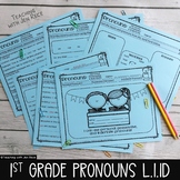 First Grade Personal, Possessive & Indefinite Pronouns L.1
