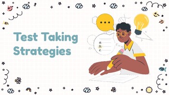 Preview of FLASH FREEBIE - Test Taking Strategies Posters or Slides