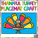 FLASH FREEBIE- Thankful Turkey Placemat Project Craft