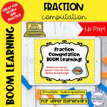 Preview of Fraction Computation Boom Learning℠