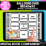 Balloons Over Broadway Digital Book Companion Speech Therapy