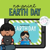 Earth Day No Print Preschool Language Unit