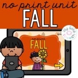 Fall | No Print Preschool Language Unit