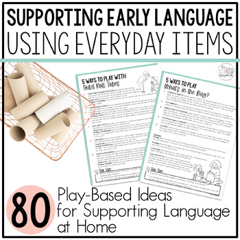 Preview of Supporting Early Language Skills at Home - Caregiver Friendly EI Handouts