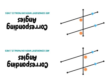 Parallel Lines and Transversas Flashcards