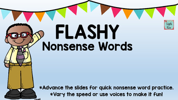 Preview of Nonsense Word PowerPoint