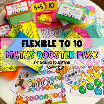 Preview of FLEXIBLE TO 10 STRATEGIES - 6/8 MATHS BOOSTER PACK