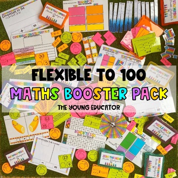 Preview of FLEXIBLE TO 100 STRATEGIES - 7/8 MATHS BOOSTER PACK