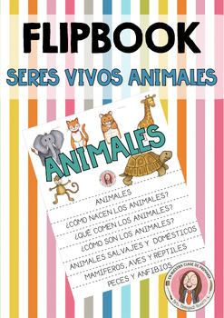Preview of FLIPBOOK ANIMALES + MATERIAL COMPLEMENTARIO