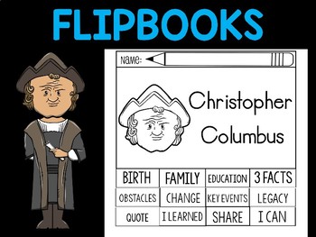 Preview of FLIPBOOKS Bundle : Flipbook - Christopher Columbus