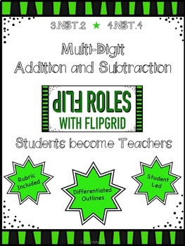 Preview of FLIPGRID Multi-Digit Addition and Subtraction