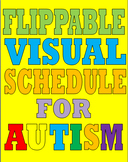 FLIPPABLE VISUAL SCHEDULE FOR CHILD WITH AUTISM