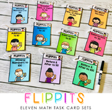 FLIPPits - Number Sense & Computation Math Task Card Rings