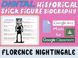 FLORENCE NIGHTINGALE - Digital Stick Figure Mini Bios for 