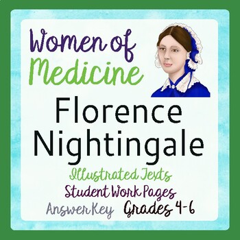 Preview of FLORENCE NIGHTINGALE  Informational Texts and Activities PRINT and EASEL