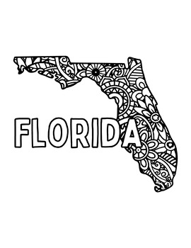 Coloring Book-Florida State – Random Acts Of Art