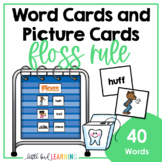 FLOSS Rule Decodable Word Cards and Picture Cards Set - FL