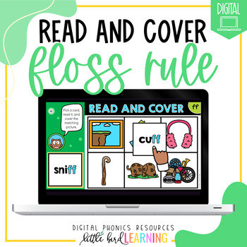 Preview of FLOSS Rule - Digital Read and Cover Activity | Google Slides | Jamboard | Easel