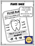 FLOSS Rule Printable