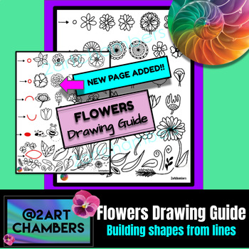 Preview of FLOWERS DRAWING GUIDE