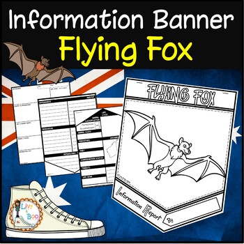Preview of FLYING FOX Information Report Banner - Australian Animals