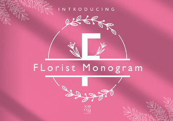 Preview of FLorist Monogram