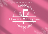 FLorist Monogram