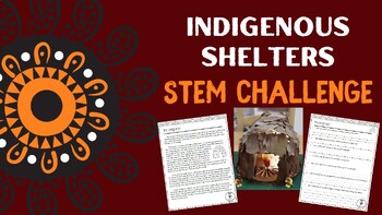 Preview of FNMI STEM Challenge : Building Indigenous Shelters wigwam tipi longhouse igloo