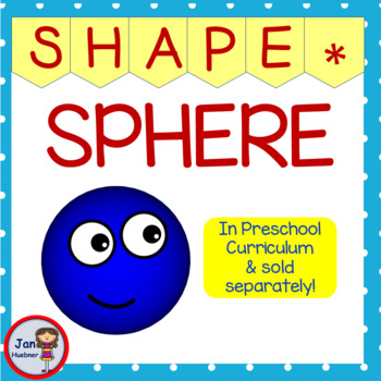 Preview of FOCUS 3D SHAPE - SPHERE - Worksheets Activities