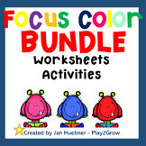 LEARNING COLORS BUNDLE Preschool Kindergarten Worksheets A