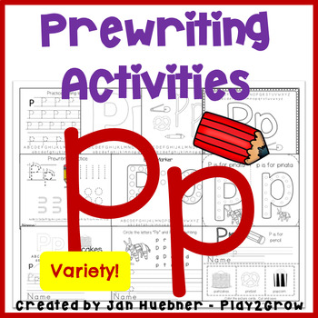 FOCUS Letter Pp Worksheets and Activites for PRESCHOOL CURRICULUM