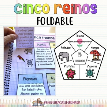 Preview of FOLDABLE LOS CINCO REINOS