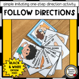 FOLLOW ONE-STEP DIRECTIONS IMITATION  Pre-k  Autism Early 