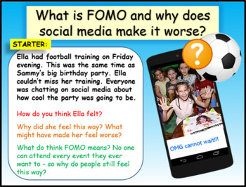 Preview of FOMO - Fear of Missing Out