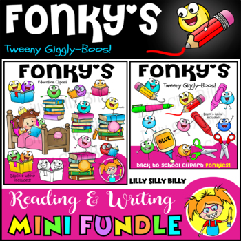Preview of FONKY'S - Reading and Writing MINI FUNDLE. Lilly Silly Billy.
