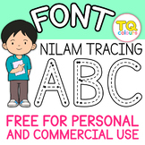 FONT - Nilam Tracing ABC - Free for Personal and Commercial Use