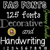 FONTS FOR COMMERCIAL USE - HANDWRITING AND DECORATIVE
