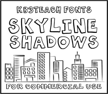 Preview of FONTS: KB3 BIG BOLD FONTS PACK #3 (6-Font Set: K26 Series) Personal & Commercial