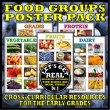 Foods and Nutrition: FOOD GROUPS POSTER PACK (Set of 6)