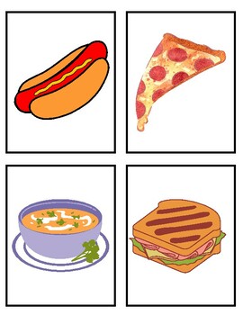 FLASH CARDS : IL CIBO (FOOD)