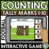 FOOTBALL MATH BOOM CARDS FEBRUARY MORNING WORK ACTIVITY TA