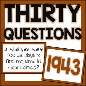 NFL Trivia with Answers