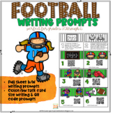 FOOTBALL Writing Prompts for Upper Grades 