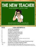 FOR THE NEW TEACHER WHO DOESN'T HAVE TIME!!!!
