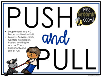 Preview of FORCE AND MOTION:  PUSH AND PULL