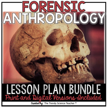 Forensic Anthropology Review Puzzle Activity ⋆ The Trendy Science Teacher